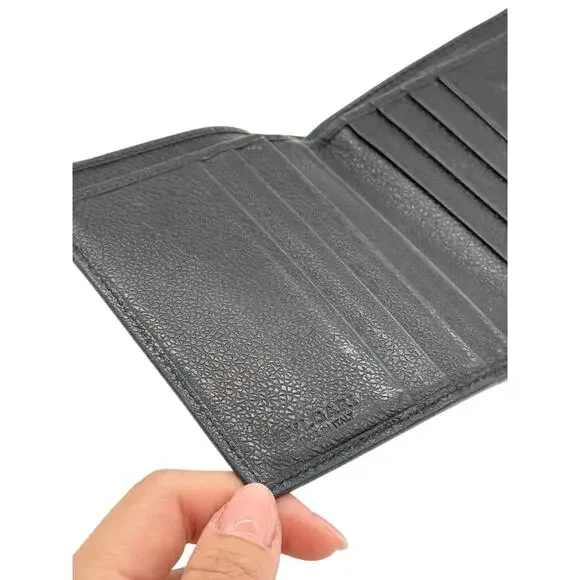 KT033: Bvlgari Black Leather Bi-Fold Wallet*COA - Picture 7 of 10